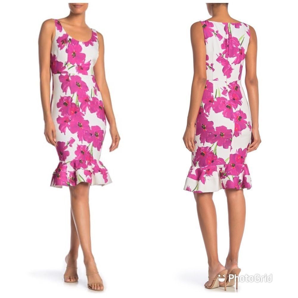 Trina Turk Pink Floral Dress